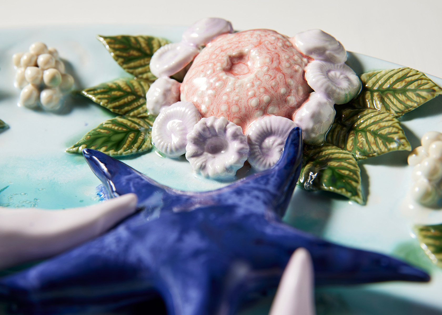 The art piece Ocean by Klara Lilja x Royal Copenhagen